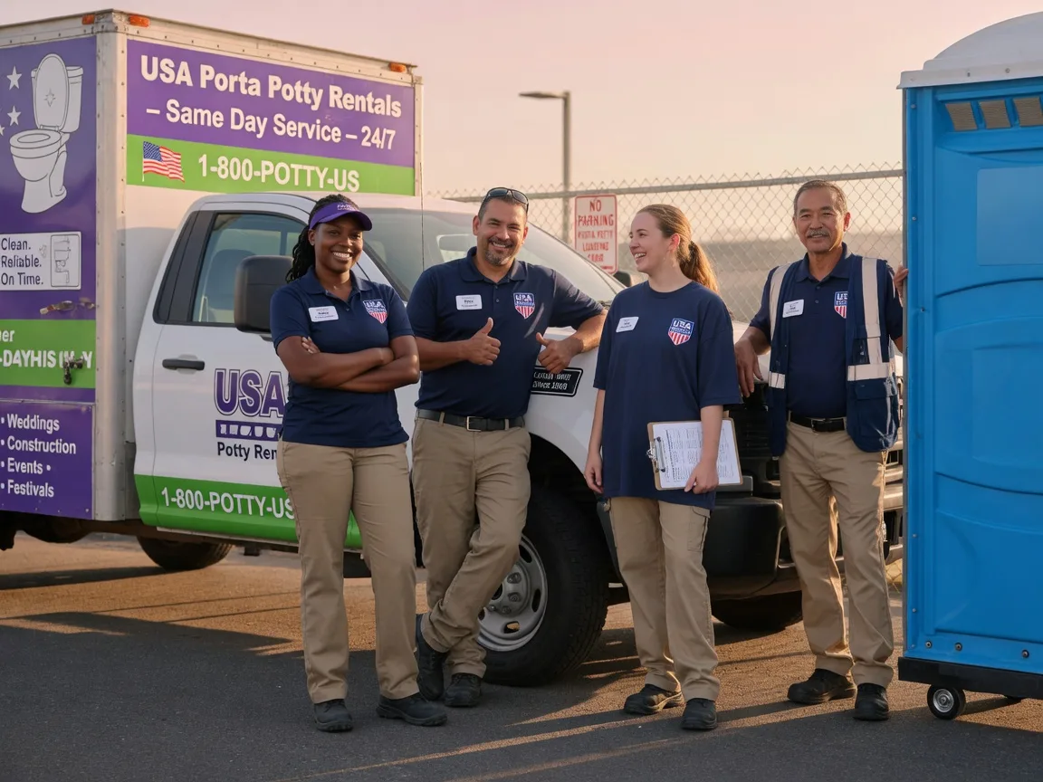 Porta Potty Rental company in Harwood, ND
